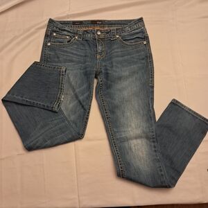 a.n.a Women's Blue Skinny Jeans